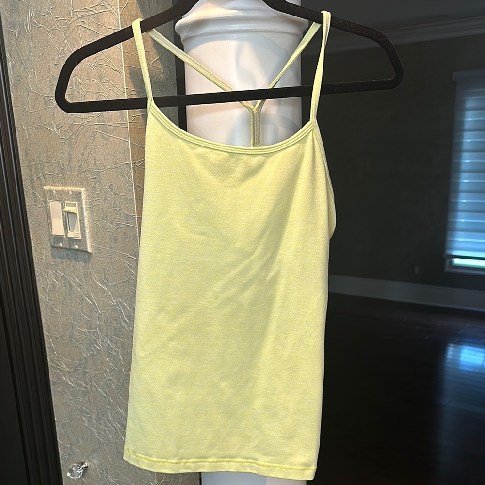 Lemon Yellow Strappy Women's Top
